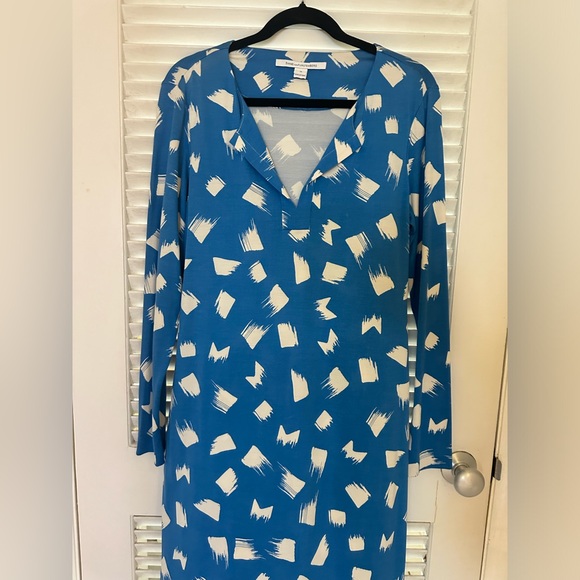 Diane Von Furstenberg Reina Dress Silk Jersey - Picture 7 of 7